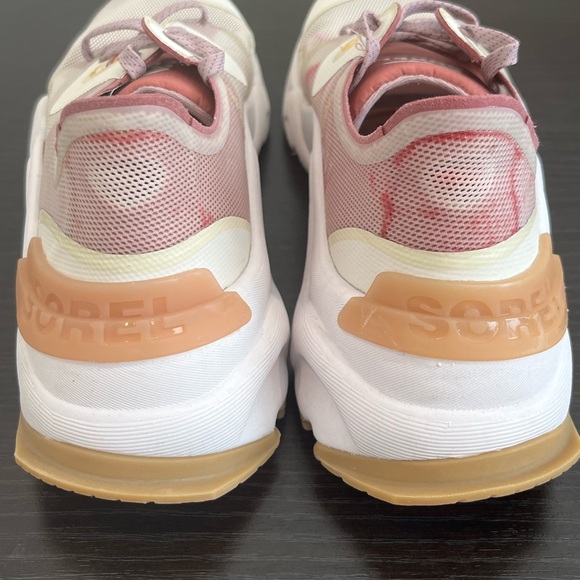 Sorel Women's Kinetic RNEG Float Shoes Sneakers Chalk Eraser Pink SZ 9.5 - Picture 8 of 13